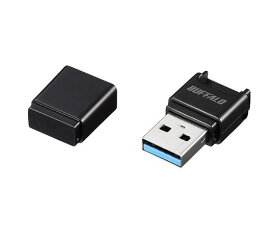 BUFFALO USB3.0　Type-A対応　microSD専用コンパクトカードリーダー/ライター　ブラック 1個 BSCRM100U3BK