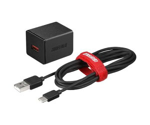 BUFFALO 2.4A@USB}[d@AUTO@POWER@SELECT@\ځ@1|[g^Cv@Type-CP[ut@1.5m@ubN 1 BSMPA2402P1CBK