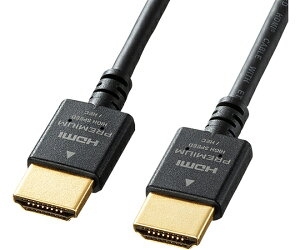�T�����T�v���C �v���~�A��HDMI�P�[�u���@�X�����^�C�v�@1m 1�{ KM-HD20-PS10