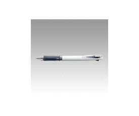 ゼブラ 2色ボールペン クリップオンスリム 2C 0.7mm 白(インク色:黒・赤) 1本 B2A5-W