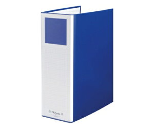 ファイル 間伐材シリーズ パイプファイル ブルー 1冊 K-80B