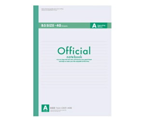 AsJ ItBV Ԃm[g Z~B5 Ar 40 1 6A4F