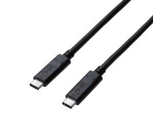 �G���R�� USB3.1�P�[�u��(�F�ؕi�AC-C) 1.0m �u���b�N 1�{ USB3-CCP10NBK