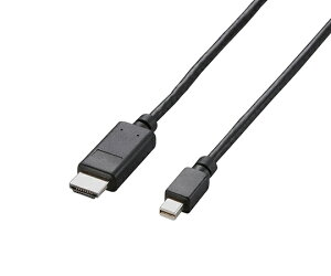 �G���R�� MiniDisplayPort-HDMI�ϊ��P�[�u�� 1.0m �u���b�N 1�{ AD-MDPHDMI10BK