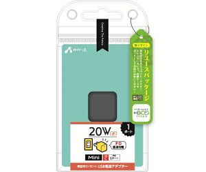 GA[WFC y+ECOzPD20WΉ USB-C|[gAC[d O[ 1 AKJ-E20WPD1 GY