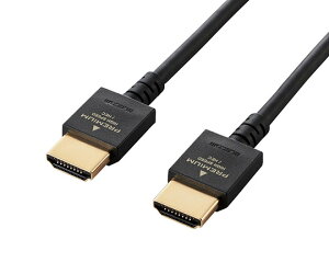 �G���R�� PREMIUM�@HDMI�P�[�u���i���炩�^�C�v�j�@1.0m 1�{ DH-HDP14EY10BK