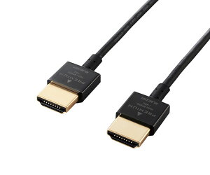 �G���R�� PREMIUM�@HDMI�P�[�u���i���X�����^�C�v�j�@1.8m 1�{ DH-HDP14SS18BK