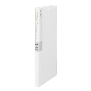 プラス レターファイル ピュアホワイト 1冊 FL-101DP