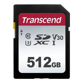 トランセンド SDカード 512GB 1個 TS512GSDC300S