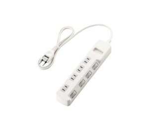 �G���R�� �ȃG�l�^�b�v�@�ʃX�C�b�`�@4���@1m�@�z���C�g 1�p�b�N T-E5A-2410WH