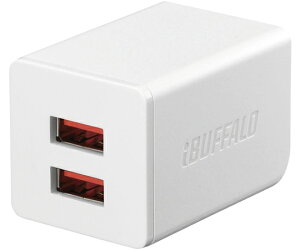 BUFFALO 2.4A USB}[d AutoPowerSelect@\ 2|[g^Cv USBx2 zCg 1 BSMPA2402P2WH