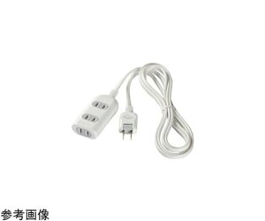 BUFFALO 2�s�����d���^�b�v 3���^�C�v ���T�[�W�h�~�t 3m �z���C�g 1�� BSTAPSG2330WH
