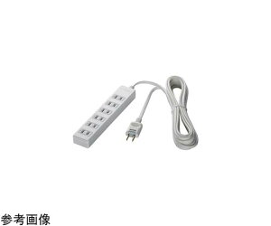 BUFFALO 2�s�����d���^�b�v 6���^�C�v ���T�[�W�h�~�t 1m �z���C�g 1�� BSTAPSG2610WH