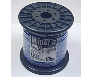 an[lbg UL1007 ϔMrj≏d  100m AWG22 1[ UL1007AWG22-100MR(BL)