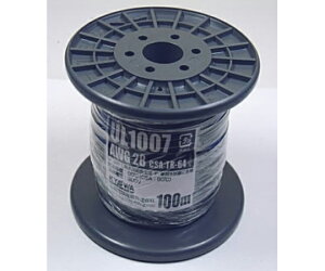an[lbg UL1007 ϔMrj≏d D 100m AWG28 1[ UL1007AWG28-100MR(GY)