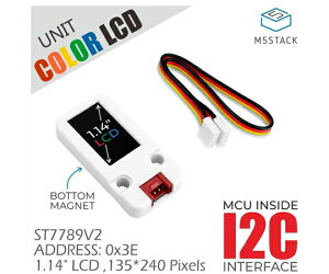 M5Stack M5Stack�p1.14�C���`�i135×240�jLCD�f�B�X�v���C���j�b�g 1�� M5STACK-U120