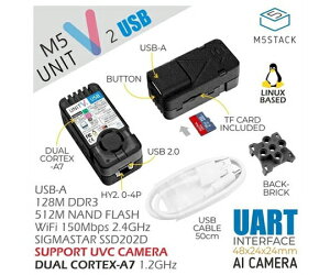 M5Stack M5Stack UnitV2 USBŁiJȂj 1 M5STACK-U078-USB
