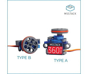 M5Stack Servo Kit 360° 1�� M5STACK-A076-C