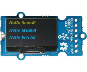 SeeedStudio Grove-OLED�C�G���[���u���[�f�B�X�v���C0.96�C���` 1�� 104020249