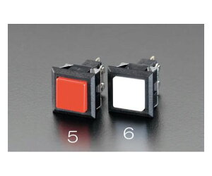 �G�X�R 125V/ 3A �v�b�V���X�C�b�`(��) 1�� EA940DJ-6