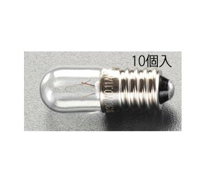 �G�X�R 24V/1.0W/E10 �p�C���b�g��(10��) 1�� EA758ZA-31