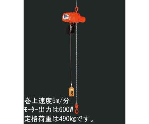 GXR AC100V/490kgx 5m d`F[ubN 1 EA987DA-9