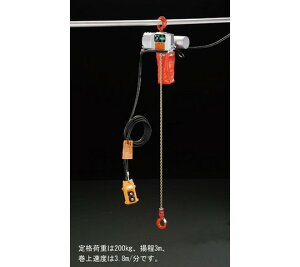 GXR AC100V/200kgx 3m d`F[ubN 1 EA987DD-3