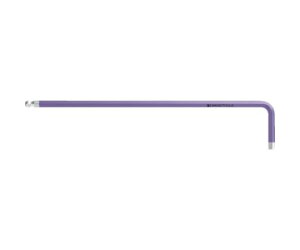 PBスイスツールズ ボール付ロング六角棒レンチ(レインボー)すみれ 1本 212ZL-3/32LI