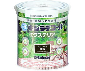 カンペハピオ（ALESCO） 水性キシラデコール エクスS ジェットブラック 1.6L 1個 #00047670360000