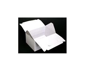 ヤマニパッケージ ケーキ箱 ショートホワイト #6 300枚 1ケース(300枚入) DE-17