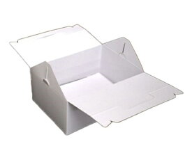 ヤマニパッケージ ケーキ箱 ショートホワイト #7 200枚 1ケース(200枚入) DE-18