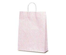 ベルベ 紙袋 自動紐手提袋 T-8 フロスティ（ピンク） 200枚 1ケース(200枚入) 1843