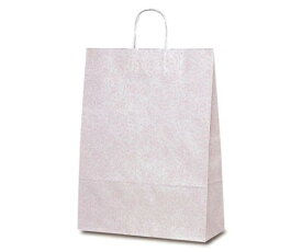 ベルベ 紙袋 自動紐手提袋 T-12 フロスティ（ピンク） 200枚 1ケース(200枚入) 1443