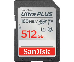TfBXN Ultra PLUS SDXC UHS-IJ[h 512GB 1 SDSDUWL-512G-JN3IN