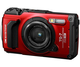 OM SYSTEM 防水防塵デジタルカメラ Tough TG-7 レッド 1台 TG-7 RED
