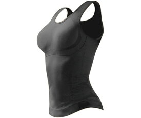 グローバル・ジャパン ゆる圧キャミソール L?LL ブラック 1枚