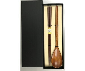 丸十 木箸・フィットスプーン セット 目摺り 箱入 1セット 801182