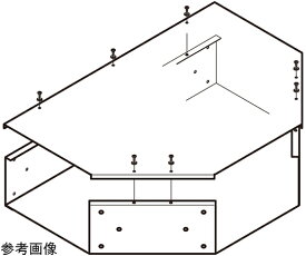 ネグロス電工 アルミダクトT形分岐 ADT3015