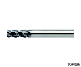 ユニオンツール 4枚刃不等分割不等リード高能率ラジアスエンドミル 外径8×コーナー半径R0.4×刃長20×全長70 CXERS4080-04-200