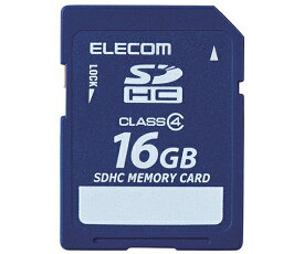エレコム SDHCカード　データ復旧サービス付　Class4　16GB MF-FSD016GC4R