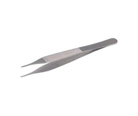 日本フリッツメディコ アドソンピンセット 12cm 有鈎 サテン仕上 1本 BS-1046