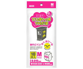 オルディ スリム型ペール用マチ付 M 0.015mm 半透明 10枚×120冊入 PP-SPM-10 1ケース(10枚×120冊入)