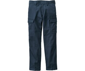 三愛 オールシーズン ノータックカーゴパンツ ネイビー 85 1着 JA2506