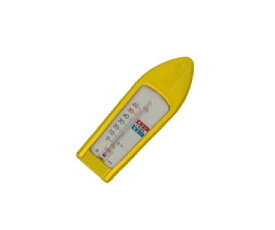 日本計量器工業 お風呂用温度計　舟型黄色 JC-4222 1本