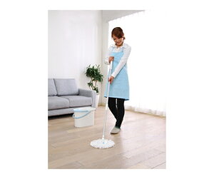 アイリスオーヤマ 回転モップ手回しタイプ KMT-420(アオ)