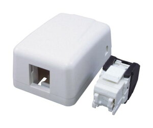 �R�[�j���O Cat6�@RJ45���W�����[�W���b�N�I�o�^�A�E�g���b�g�Z�b�g�@1�|�[�g VOL-SMB-1TK6 1�Z�b�g