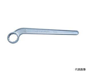 三木ネツレン 曲柄片口めがねスパナ10 L0620 1丁