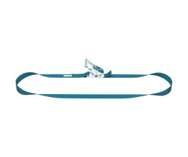 KITO ベルトラッシング ラチェットバックル式 25mm幅 破断荷重5kN 最大使用力1.25kN ラウンドタイプ 5m BLR005R-050 1台