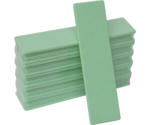 日本統計機 マグネット式片面名札22X82 10個入り緑 S25-1GN 1パック(10枚入)