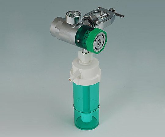 ブルークロス ダイヤル式減圧弁（ボンベ用） ヨーク型加湿瓶付 1個 その他